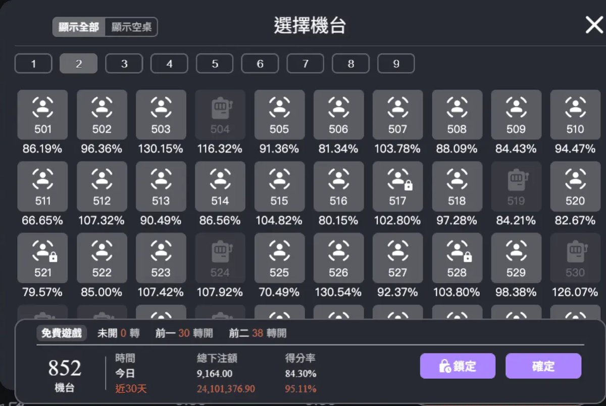 機台預覽